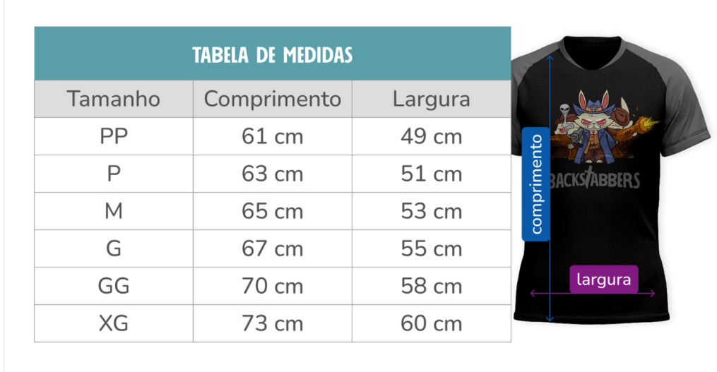 Camisa - Atiradores - Backstabbers